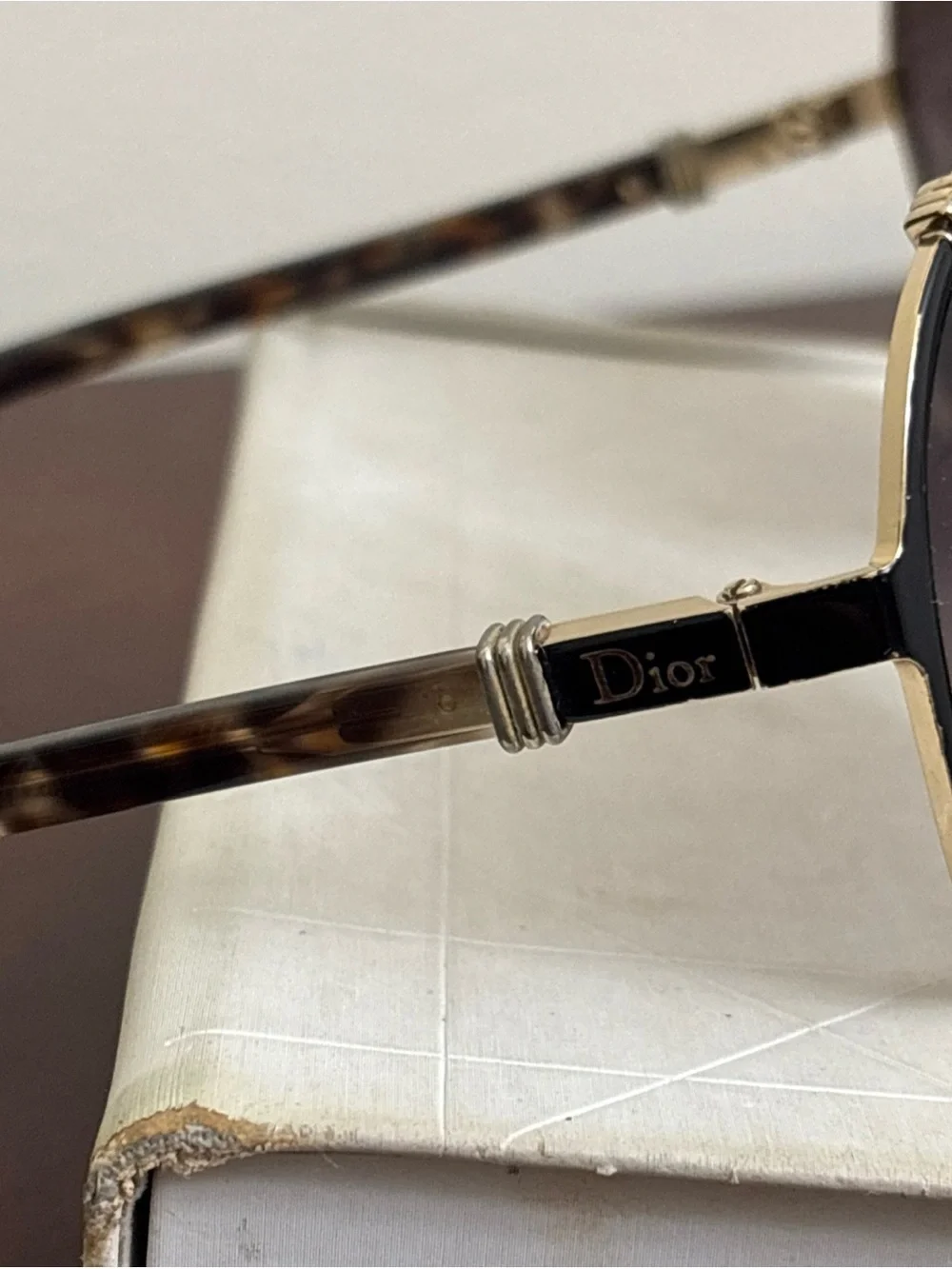 CHRISTIAN DIOR CHICAGO2 GUNMETAL GRADIENT AUTHENTIC SUNGLASSES READ
